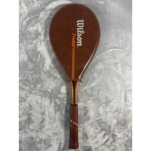 Wilson Prestige Tennis Racquet Bronze Frame with Original Head Cover